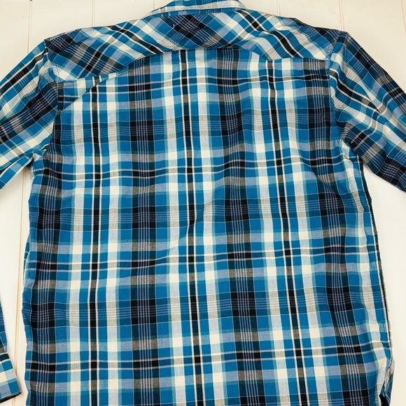 Levi Strauss Western Style Pearl Snap Button Down Shirt Levi’s XL - Picture 4 of 5